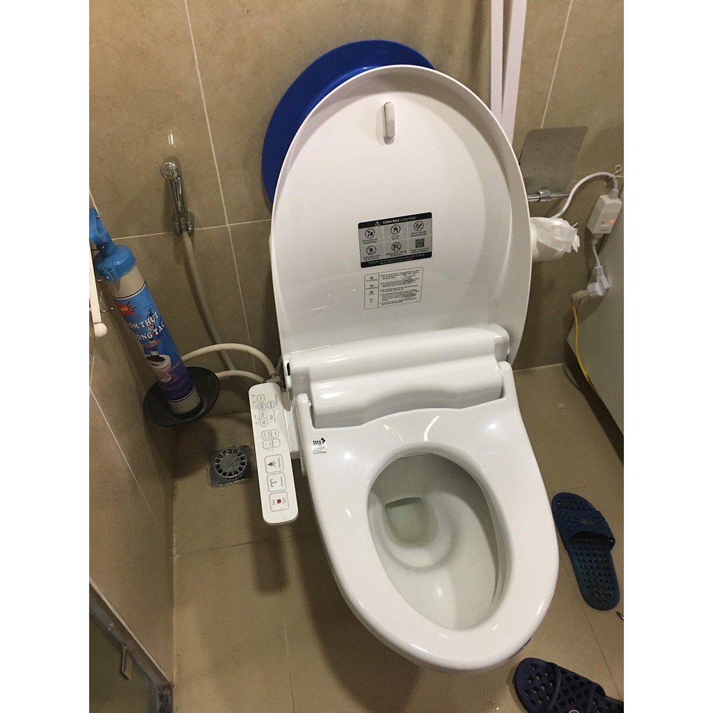Nắp Bồn Cầu Điện Tử INAX CW-H18VN (Shower Toilet) hàng Bảo Hành Chính Hãng