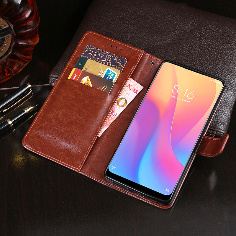 Xiaomi Poco X3 NFC Magnetic Flip Slim Leather Wallet Case Card Holder Stand Phone Cover Shell