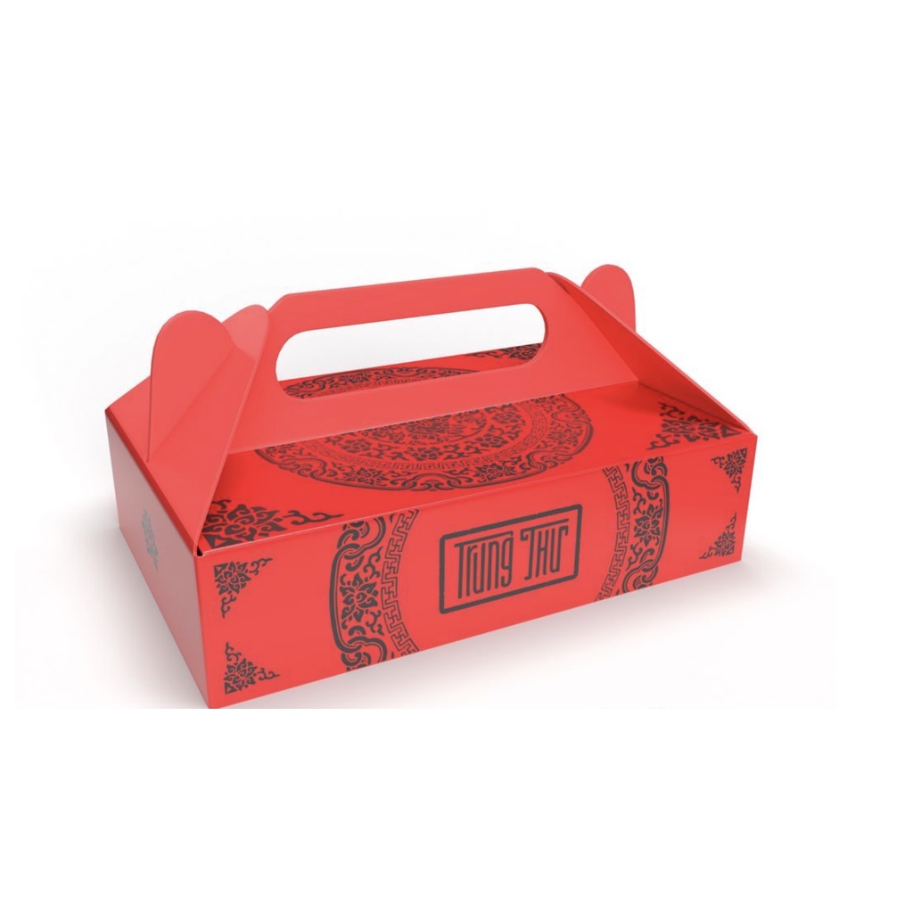 Hộp giấy đựng 6 bánh trung thu 50-75g
