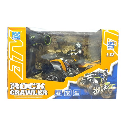 Xe đồ chơi mô tô địa hình 3 bánh điều khiển từ xa Rock Crawler