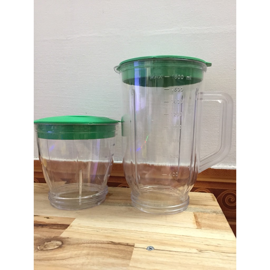 Phụ kiện máy xay sinh tố - Cối to + cối trung máy xay