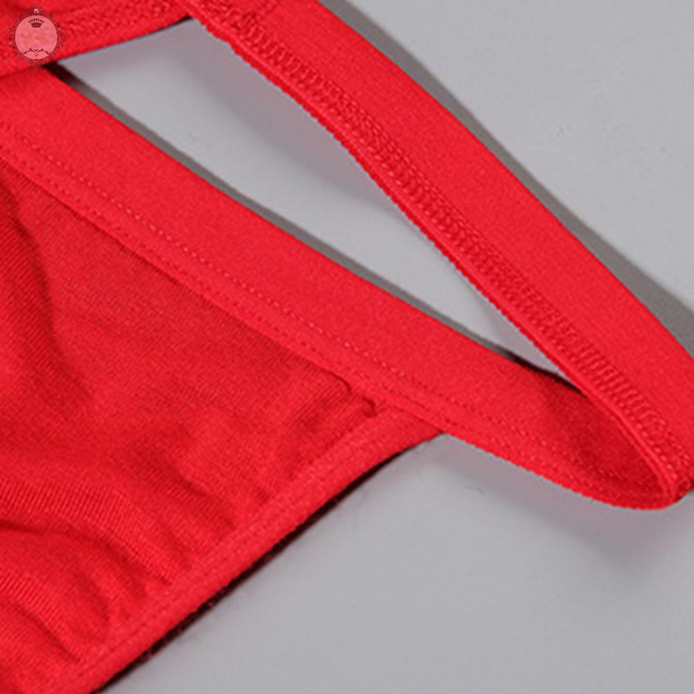 Men Sexy Pouch G-string Briefs Thong Bikini Underwear Sexy T Back Lingerie