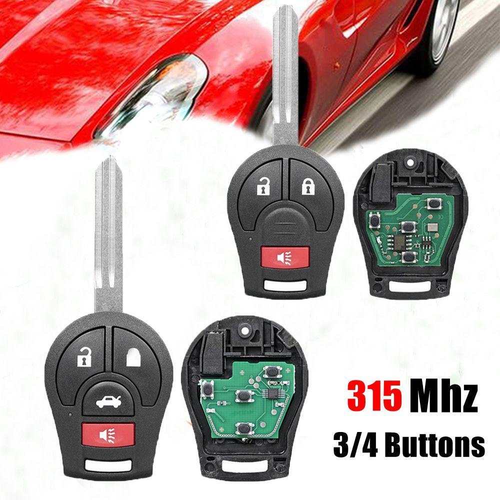 Chìa Khóa Điều Khiển Từ Xa 4 Butons 3 Nút 315MHz Với Chip ID46 Cho Xe Hơi