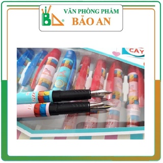 Bút máy nét thường Candy Bear 2271,Màu sắc: Xanh - Hồng