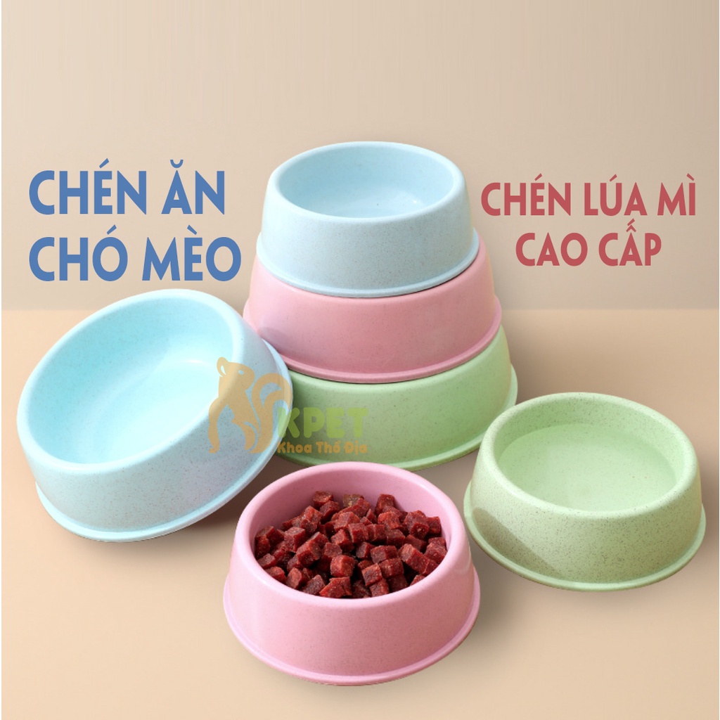 Chén ăn  lúa mạch chó mèo - An toàn - giá rẻ