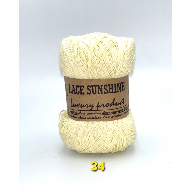 Sợi lace sunshine trơn 1mm
