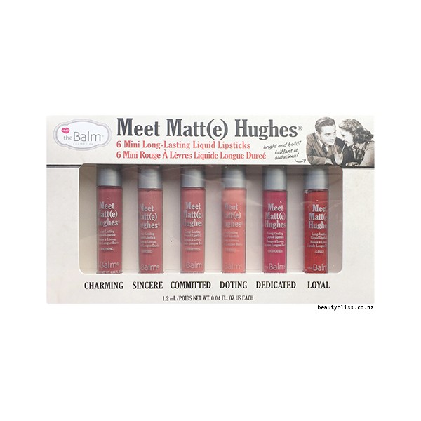 Set son The Balm Meet Matte Hughes