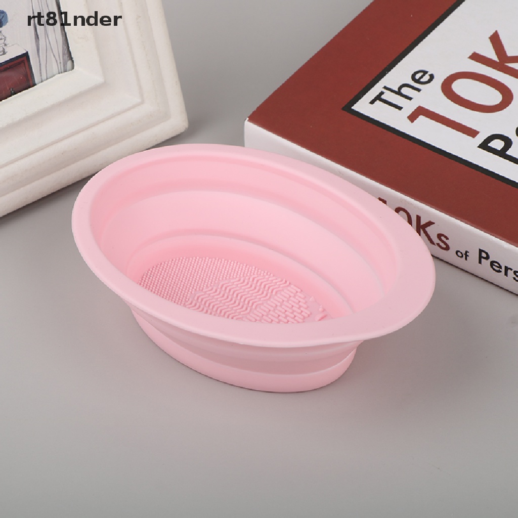 Dụng Cụ Silicone Vệ Sinh Cọ Trang Điểm Gấp Gọn Tiện Lợi