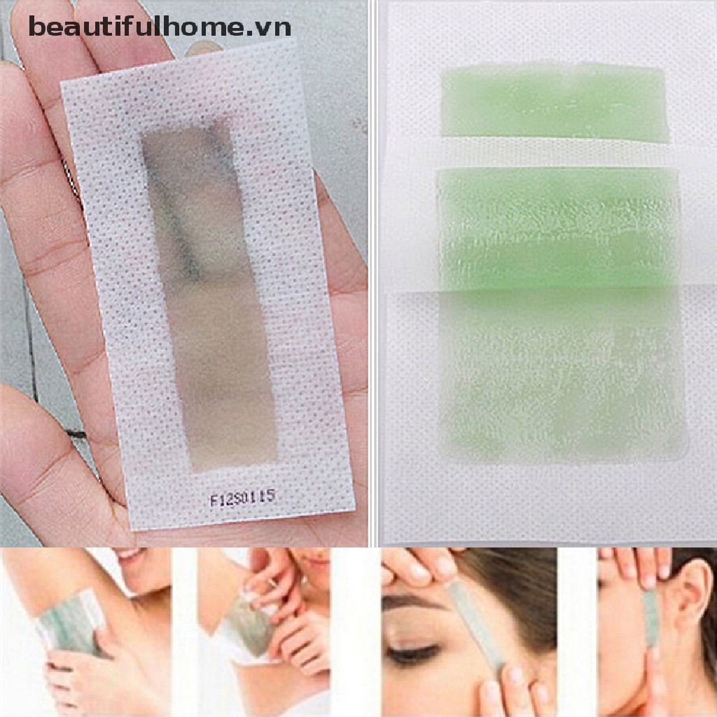 Set 8 Sáp Tẩy Lông Mặt Và Chân Thời Trang Tiện Dụng