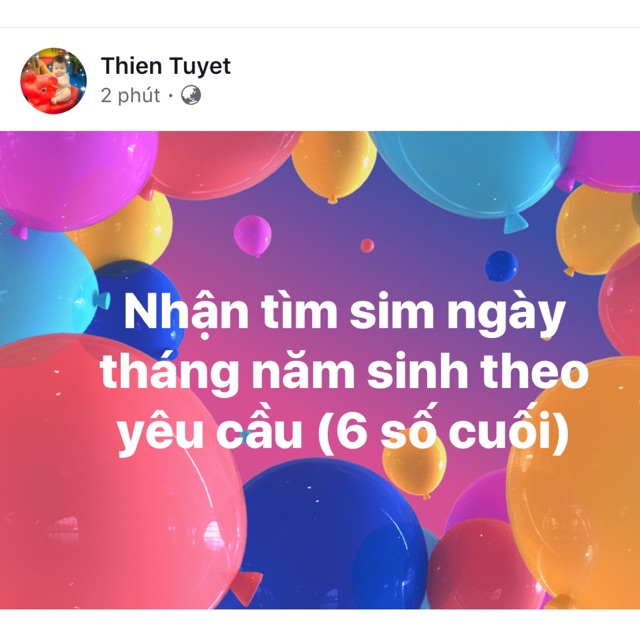 NHẬN TÌM SIM NGÀY THÁNG NĂM SINH THEO YÊU CẦU (5 SỐ CUỐI)_250k/ SIM