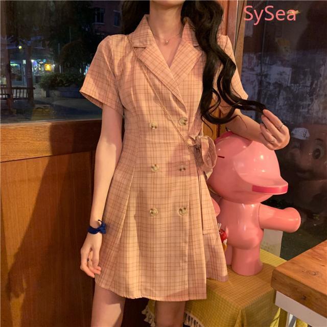 Đầm Chữ A Ngắn Tay Thời Trang Mùa Hè Trẻ Trung Cho Nữ | BigBuy360 - bigbuy360.vn