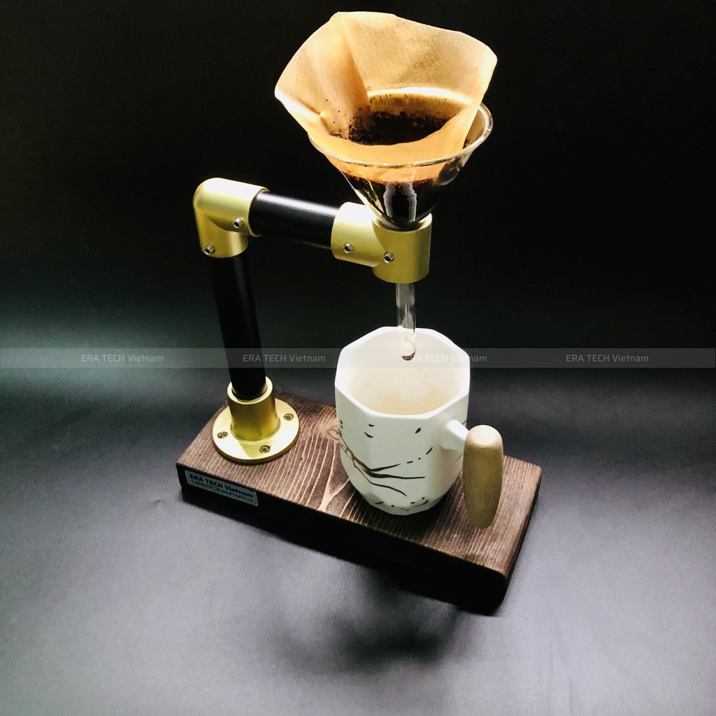 Bộ dụng cụ pha chế cà phê thủ công V60 Hario bằng phin giấy lọc đơn giản tại nhà và du lịch YOLO.