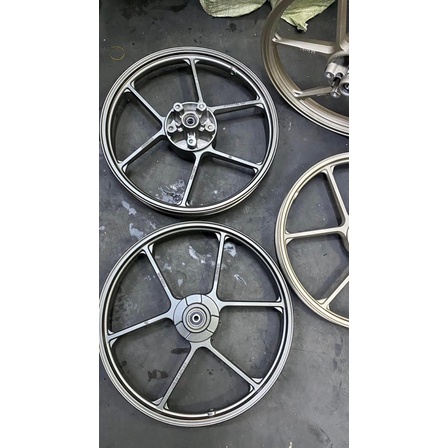 Mâm Enkei BRT ex150. 2 màu vàng. Xám