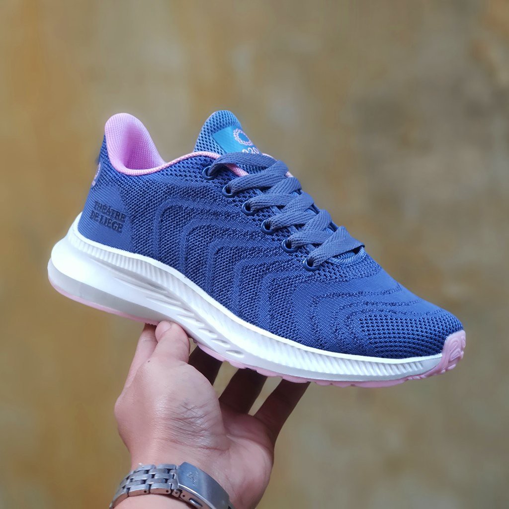 Giày Nữ Giày thể thao Nữ than hồng năng động, bền bỉ