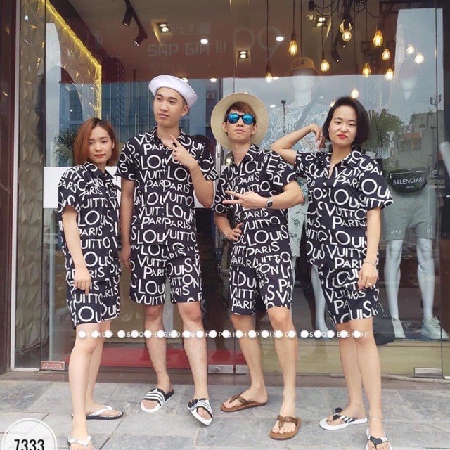 Bộ Pizama Chữ Loui.s Kate Thái Siêu Hot Của Năm 2021