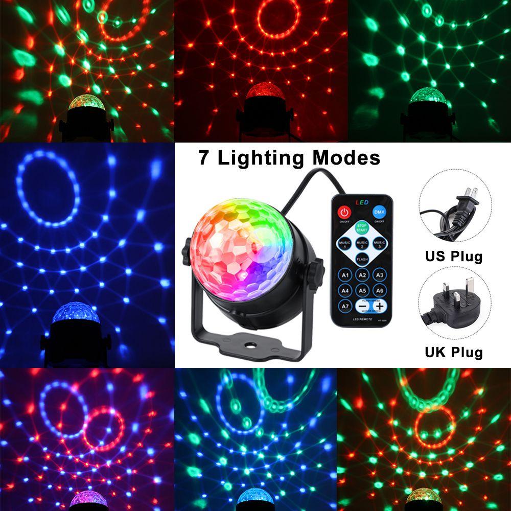 YOLA Đèn LED Hình Quả Bóng Ma Thuật Có Điều Khiển Từ Xa Tiện Dụng