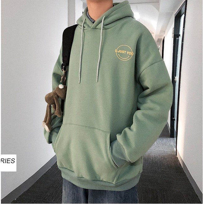 Áo hoodie lót nhung dày dặn phong cách Hàn Quốc thời trang thu đông cho nam size M-5XL | BigBuy360 - bigbuy360.vn