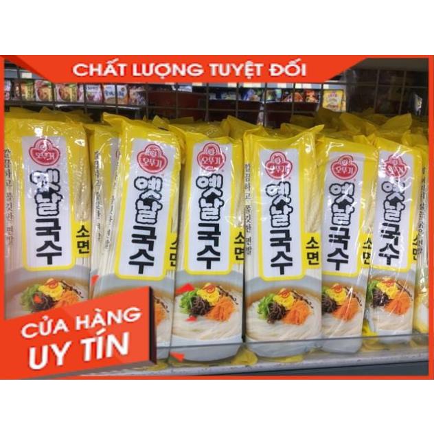 MÌ SỢI NHỎ OTTOGI HÀN QUỐC 900G DÙNG LÀM MỲ TRỘN, MỲ TƯƠNG ĐEN - 소면