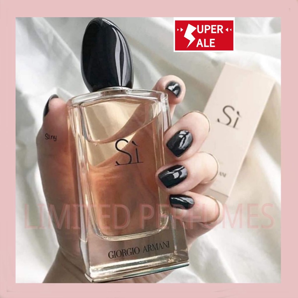 Nước hoa nữ Giorgio Armani Sì EDP (5ml/10ml/20ml) [LimitedPerfume] | Thế Giới Skin Care