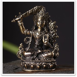 Tôn tượng Văn Thù Bồ Tát ( nepal) mini