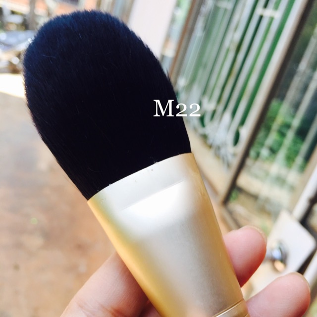 [HÀNG CHÍNH HÃNG] Cọ Phủi Đầu Dẹp Vacosi Short Large Powder Brush M22