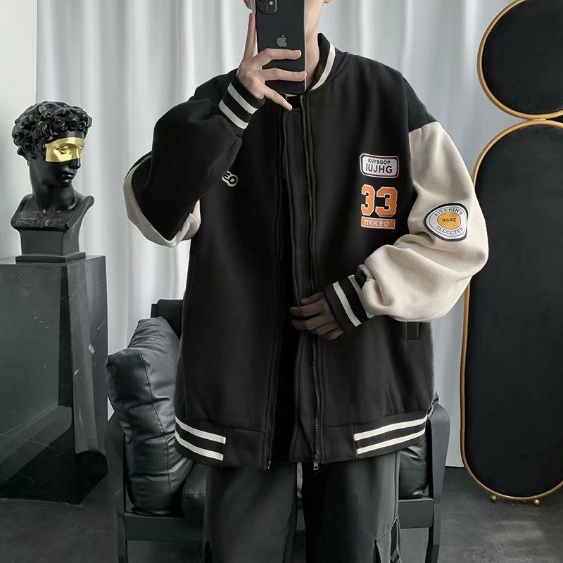 Áo Khoác Bóng Chày Phong Cách Hàn Quốc Size M-2xl | BigBuy360 - bigbuy360.vn