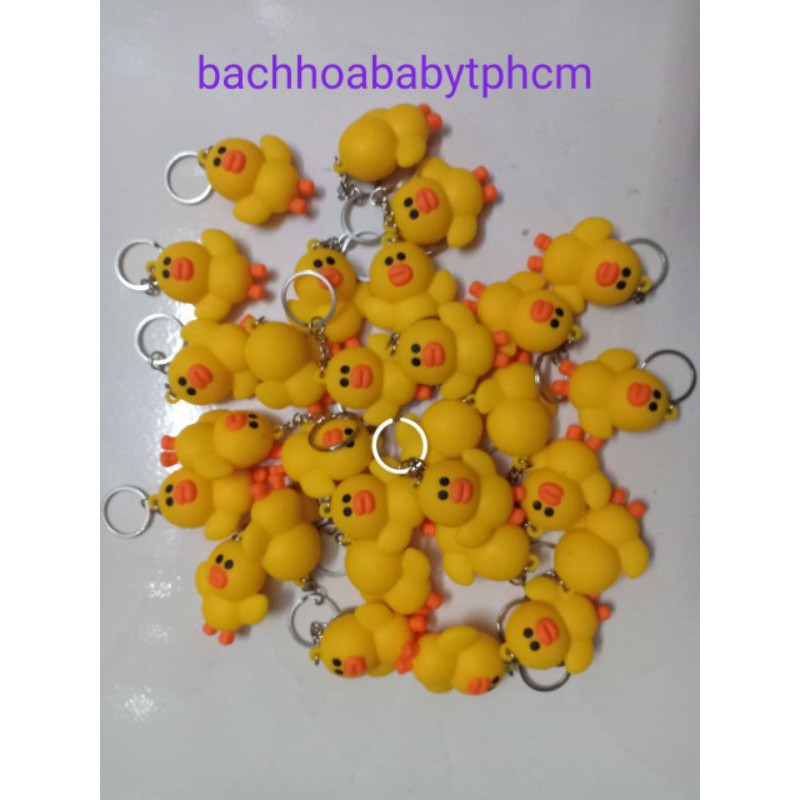 Móc khóa vịt vàng