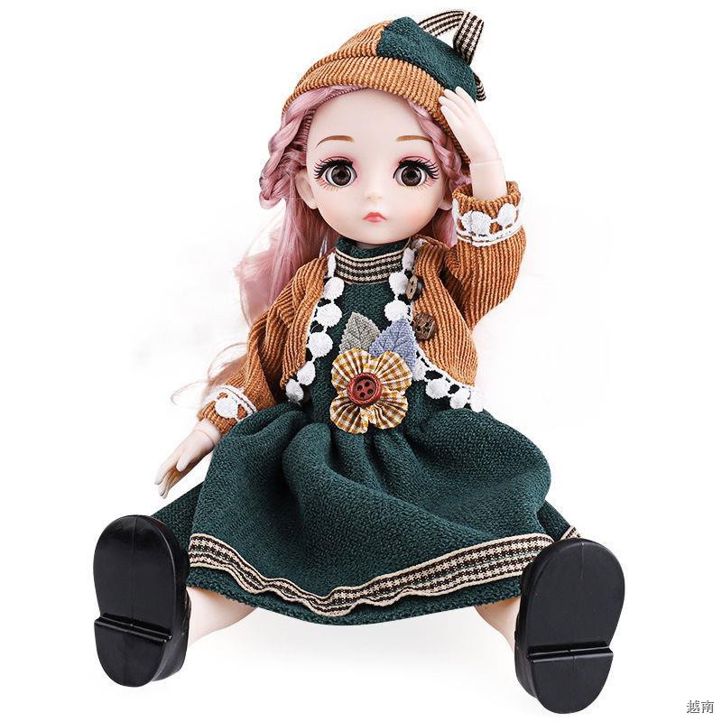 ✾✇Búp bê 12 chòm sao 30cm BJD Barbie Girl Toy Princess Hộp quà sinh nhật lớn