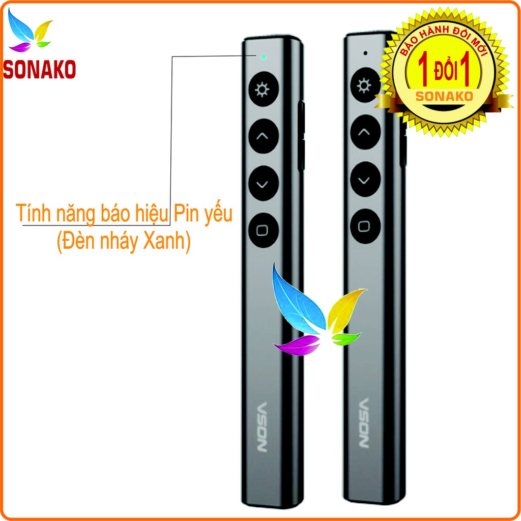 Combo 10 Bút Trình Chiếu Slide VSON, Bút trình chiếu slide, mua bút trình chiếu powerpoint, mua bút trình chiếu giá rẻ