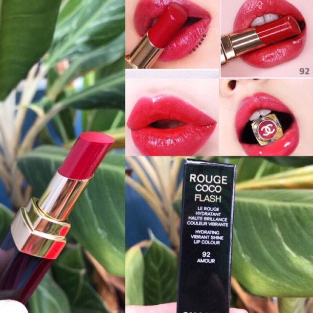 Giảm Giá 💄 Son Chanel Rouge Coco Flash 92 Amour 2019 - Beecost