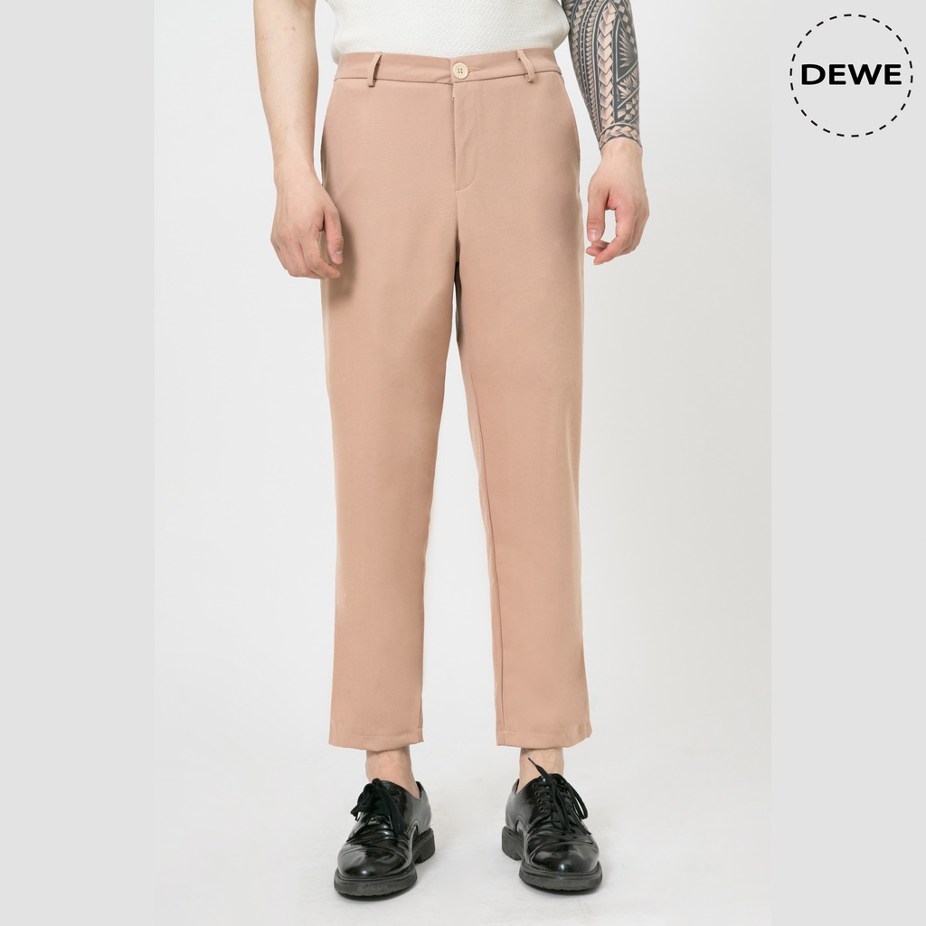 Quần âu nam DEWE ống đứng màu be - DEWE BEGEI PANTS