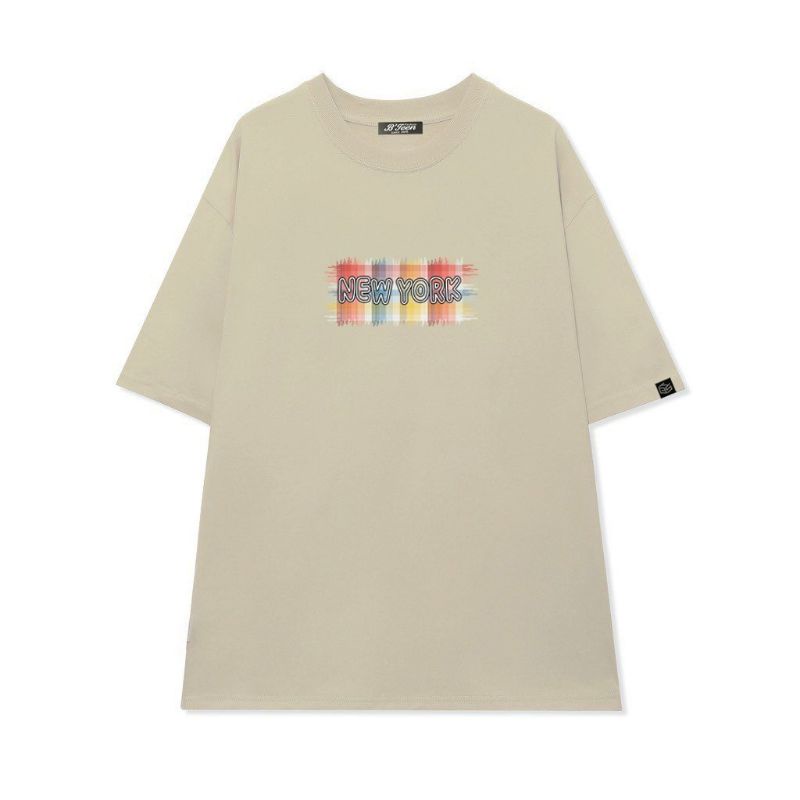 Áo thun tay lỡCó sizeFull màu unisex New york