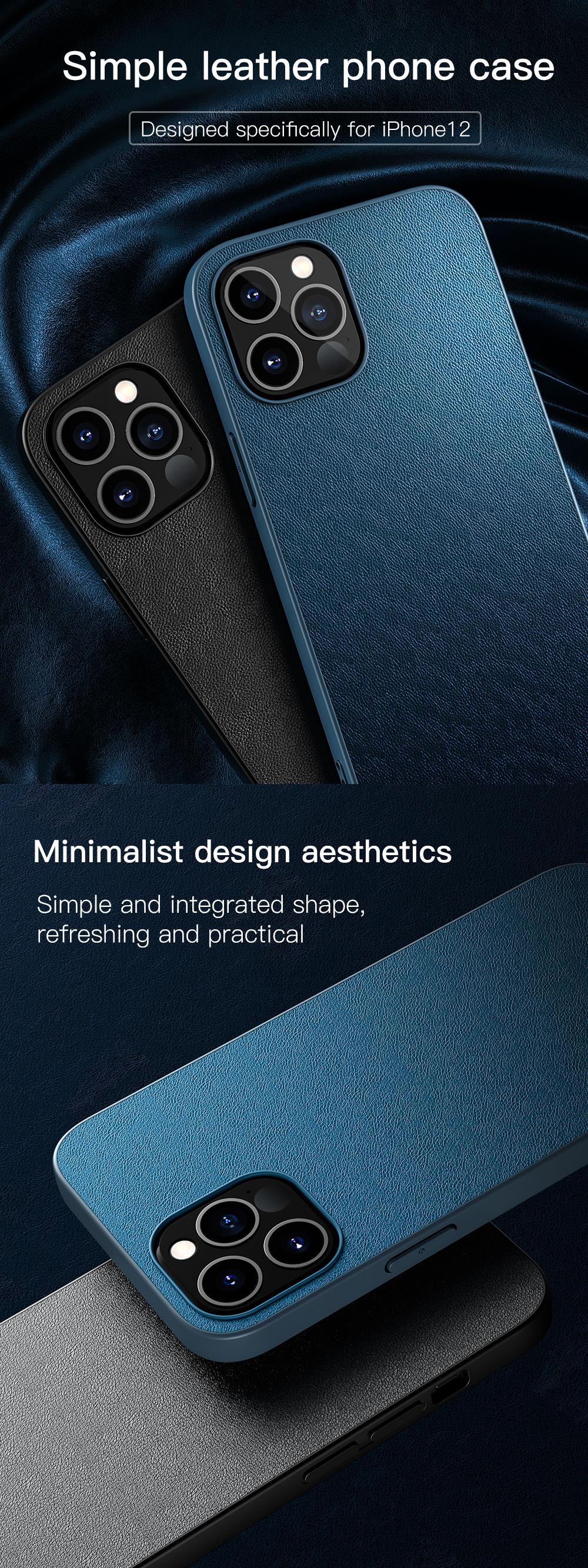 Ốp Điện Thoại Pu Cho Iphone 12 Pro Max 12 Mini 11 Pro Max X Xs Xr 8 7 Plus Se 2020 | BigBuy360 - bigbuy360.vn