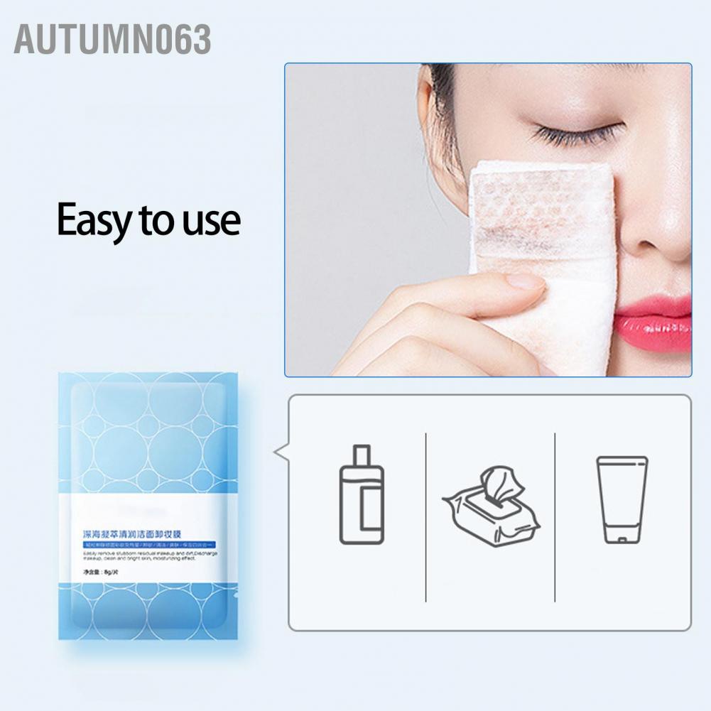 Autumn063 Daralis 8g Makeup Removal Wipe Khăn lau mặt Không gây kích ứng di động