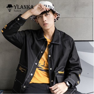 Áo Khoác Nam Phong Cách Bụi Bặm  - Áo Khoác Thời Trang Mới 2019 Ngầu đời