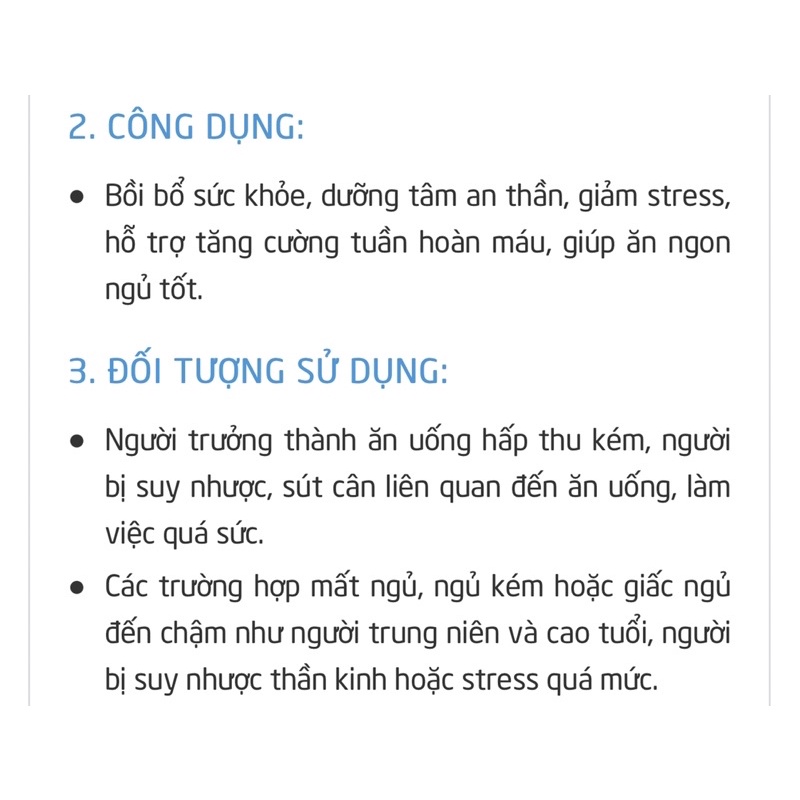 [Hộp 60 Viên] Viên Fast Ăn Ngủ Ngon HAPPY HEALTH NEW BRAND Tâm Dược