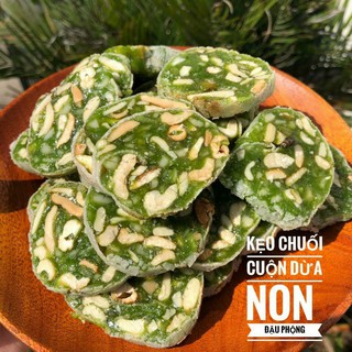Kẹo chuối dừa non lá dứa 500gr