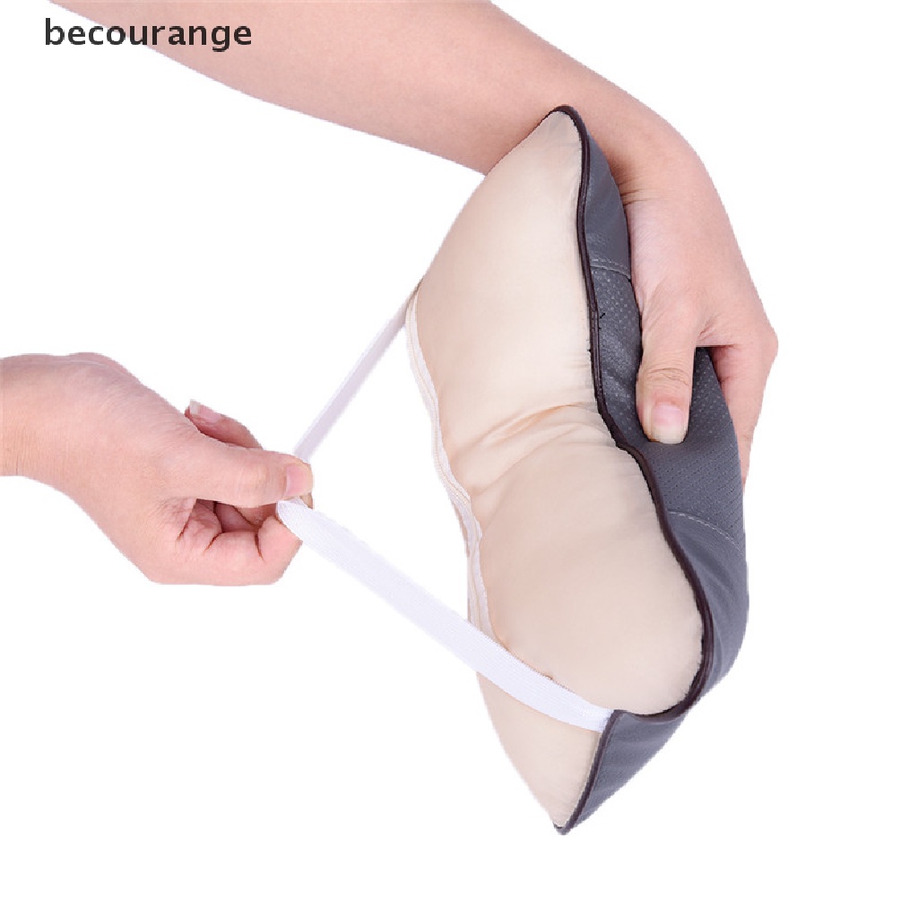 Gối tựa đầu chất liệu da dùng gắn lên ghế ngồi xe ô tô