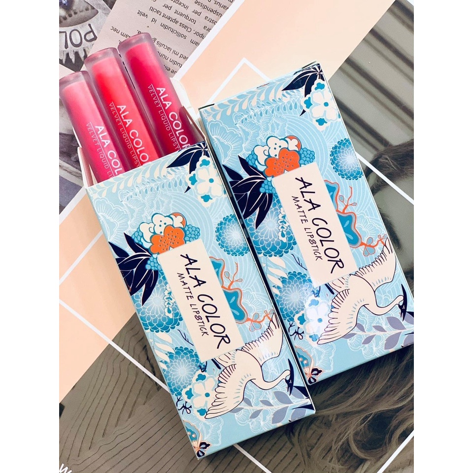 SON KEM LÌ ALA COLOR LIPSTICK PHIÊN BẢN GIỚI HẠN GIÁ CỰC ƯU ĐÃI