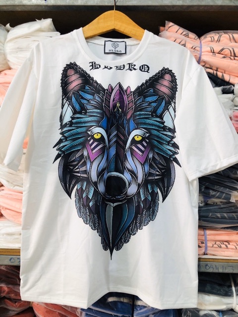 áo thun in 3D form rộng tay lỡ