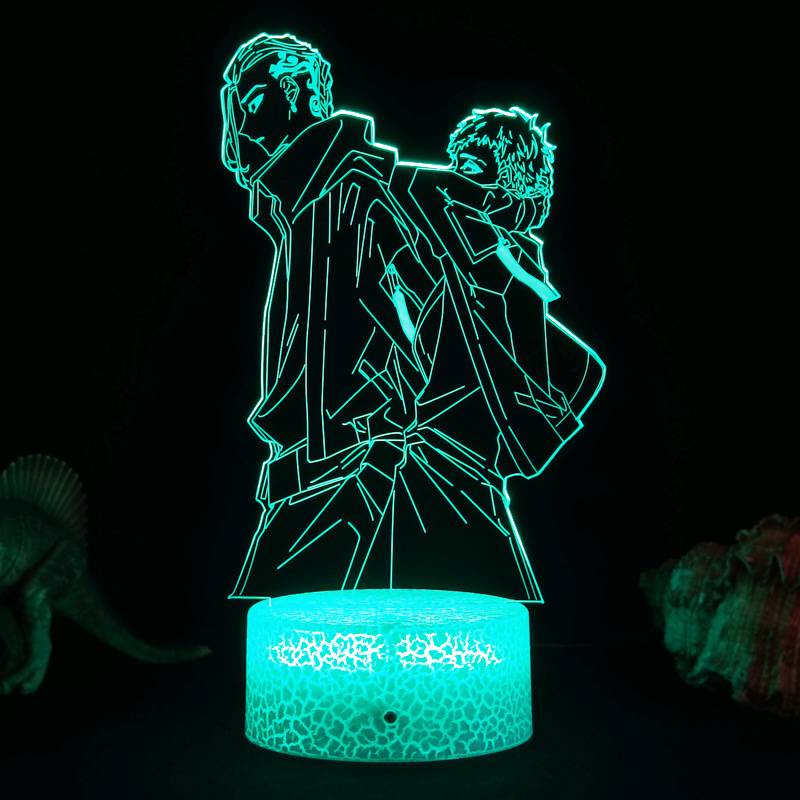 Đèn ngủ led trang trí phong cách hình nhân vật anime Tokyo Manji Gang Mikey 3d cao cấp bền bỉ