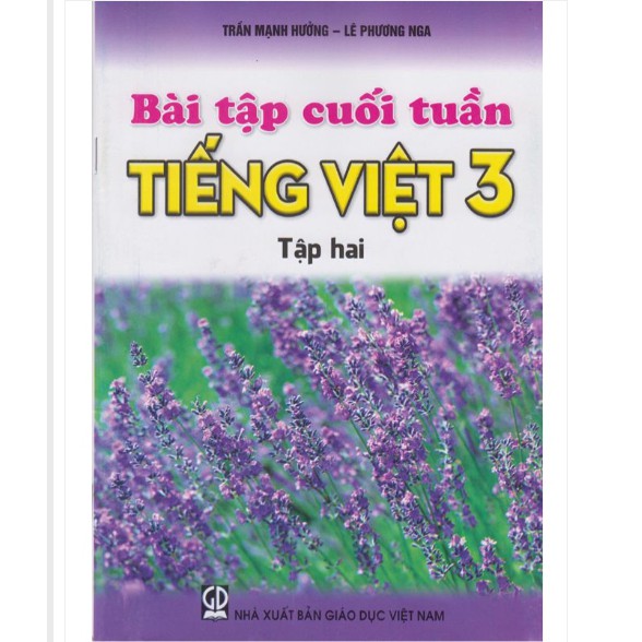 Sách - Bài Tập Cuối Tuần Tiếng Việt 3 tập 2