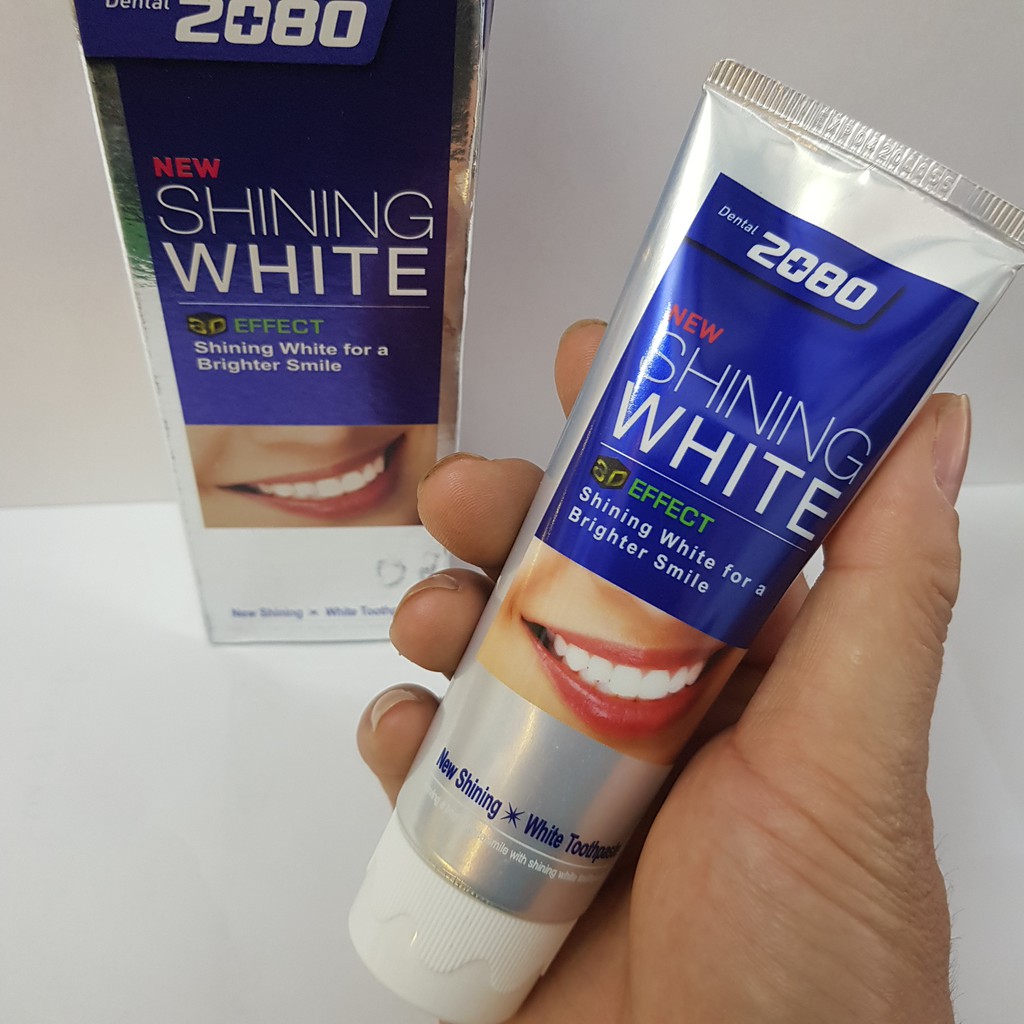 Kem đánh răng 2080 shining white Hàn Quốc