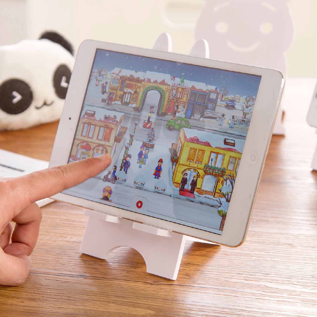 Giá đỡ điện thoại bằng gỗ hình động vật đáng yêu | BigBuy360 - bigbuy360.vn