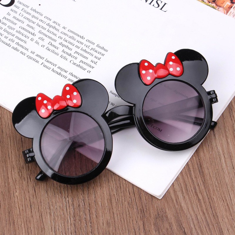 Kính Mát Hình Tai Chuột Độc Đáo Thời Trang Cho Bé
