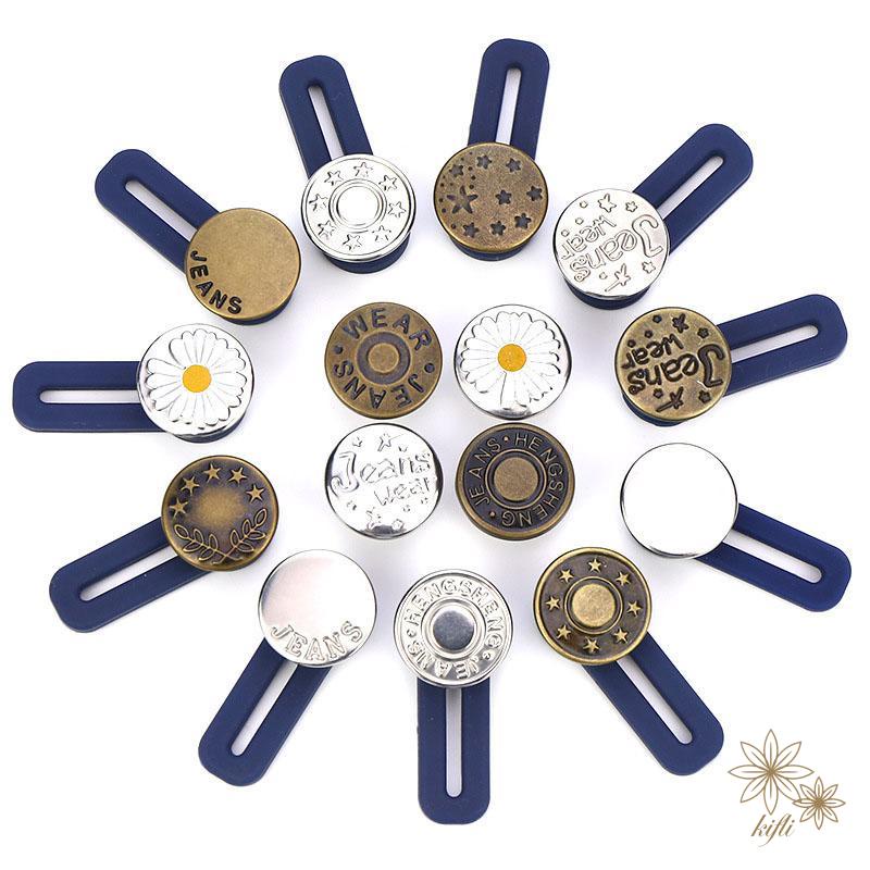 Nút nới rộng lưng quần jean không cần may tiện dụng