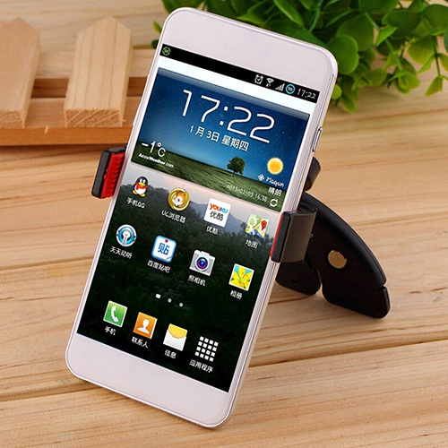 Giá Đỡ Điện Thoại Đa Năng Gắn Trên Ô Tô Xoay 360 Độ Bằng Da PU Dùng Cho iPhone Samsung GPS