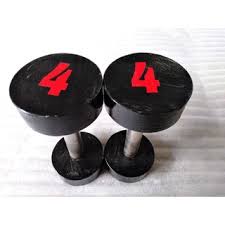 tạ tay thép 4kg - 1 đôi , tạ tay tập gym yoga cho nam nữ, tạ tập khởi động, tạ tập thể lực