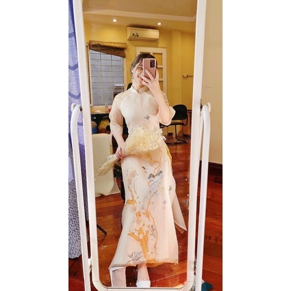 ÁO DÀI THIẾT KẾ CAO CẤP MỚI 2022 AD012V99