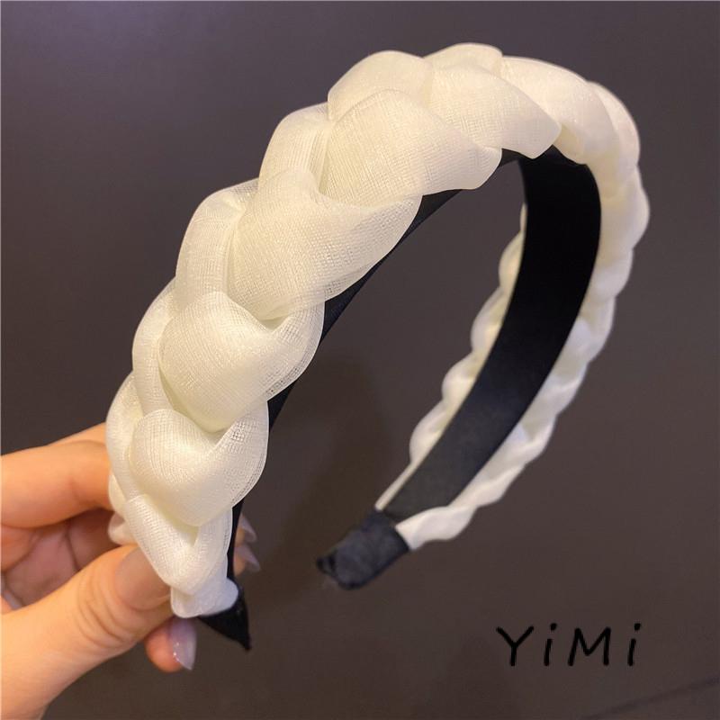 Băng Đô Cài Tóc Dạng Lưới Thắt Bím Phong Cách Cổ Điển Cho Nữ